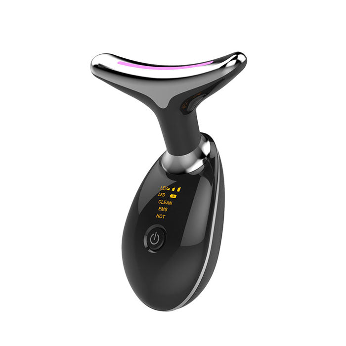 FaceUp - Hals und Gesicht LED Lichttherapie mit EMS-Funktion zur Hautoptimierung