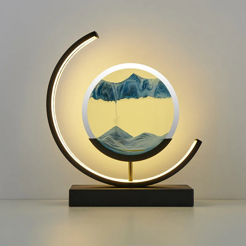 Kreatives Relief Treibsandmalerei LED Licht