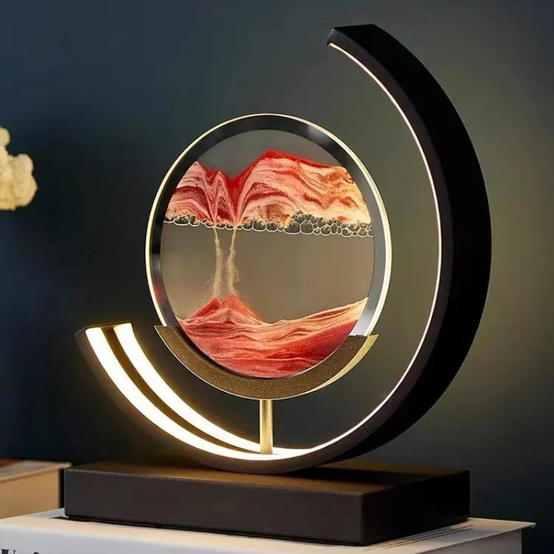 Kreatives Relief Treibsandmalerei LED Licht
