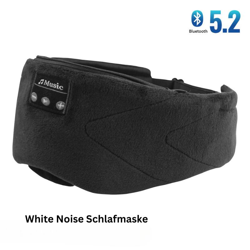 Schlafmaske mit 20 verschiedenen White Noise Geräuschen