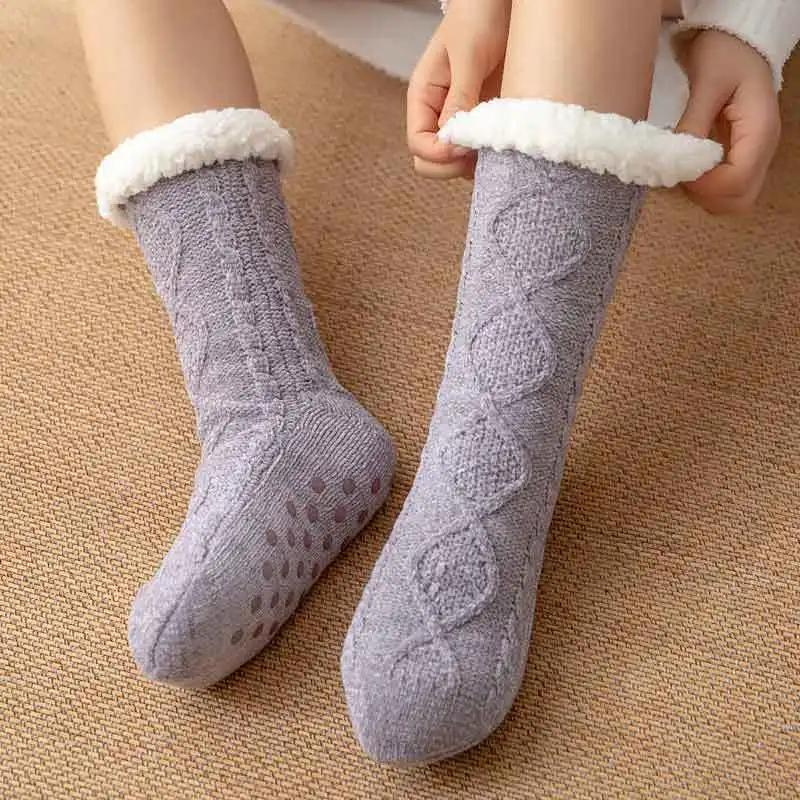 Flauschige Antirutsch Socken