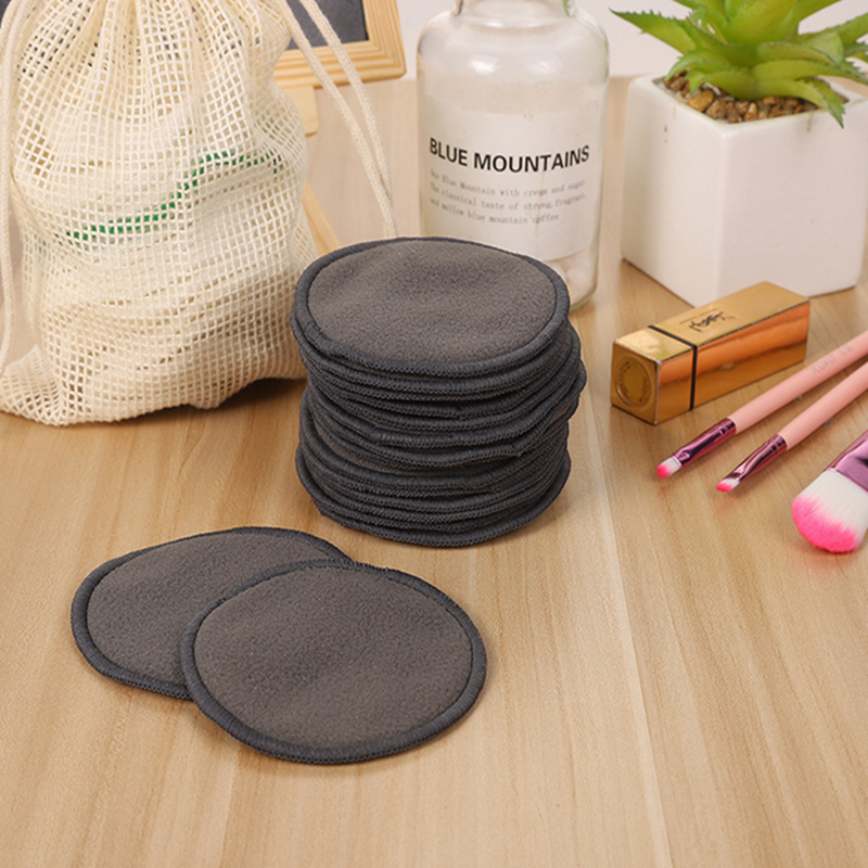 Waschbare MakeUp Entfernung Pads aus Baumwolle mit Bambusfaser