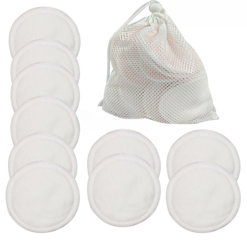 Waschbare MakeUp Entfernung Pads aus Baumwolle mit Bambusfaser