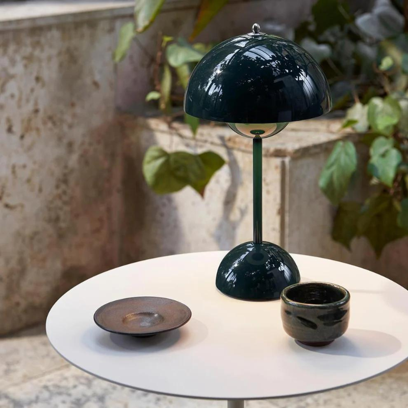 Dimmbare Pilz Tischlampe