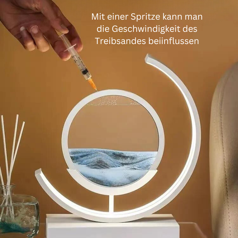 Kreatives Relief Treibsandmalerei LED Licht