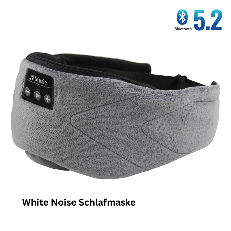 Schlafmaske mit 20 verschiedenen White Noise Geräuschen