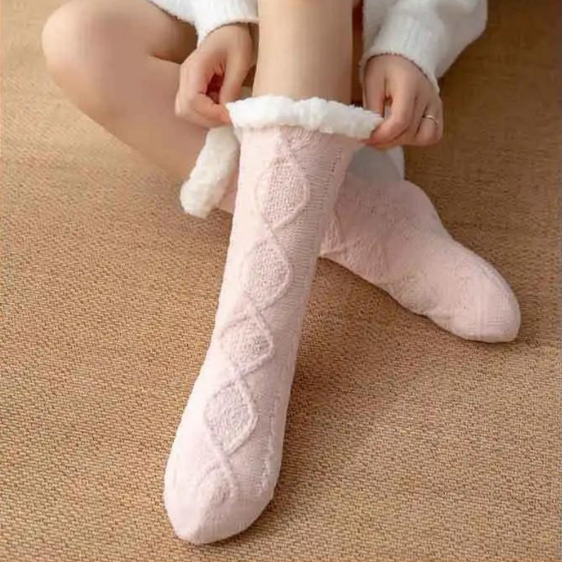 Flauschige Antirutsch Socken